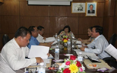 คณะผู้แทนระดับสูงแนวร่วมปิตุภูมิเวียดนามเยือนประเทศลาว